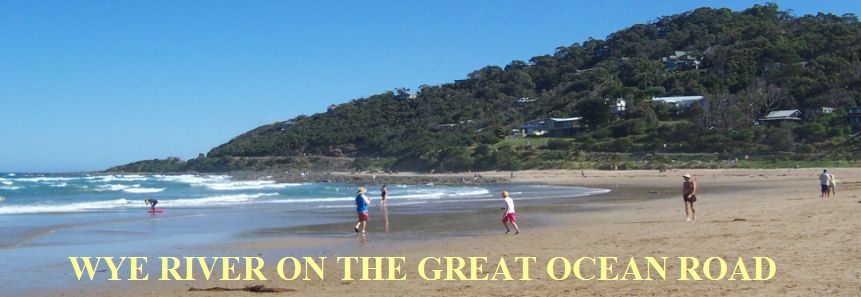 Wye River, a short drive 20 mins past Lorne on the world famous Great Ocean Road, in Victoria, Australia.